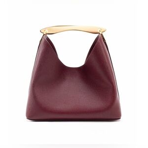 Elleme Boomerang Caviar Leather Burgundy brand new